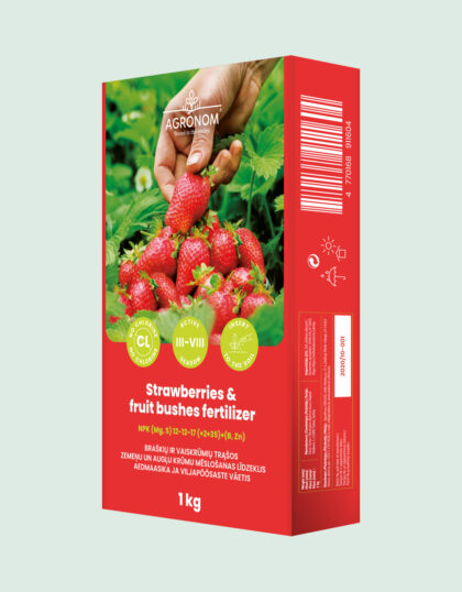 Lannoitetta mansikoille ja marjapensaille