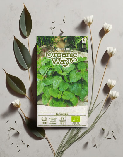 orgaaniset sitruunamelissan siemenet