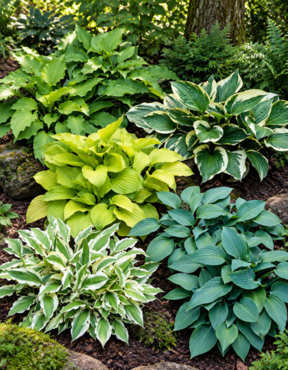 Hostas mix (5 punajuurta)