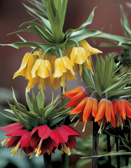 Keisarinpikarililjojen lajitelma 3kpl