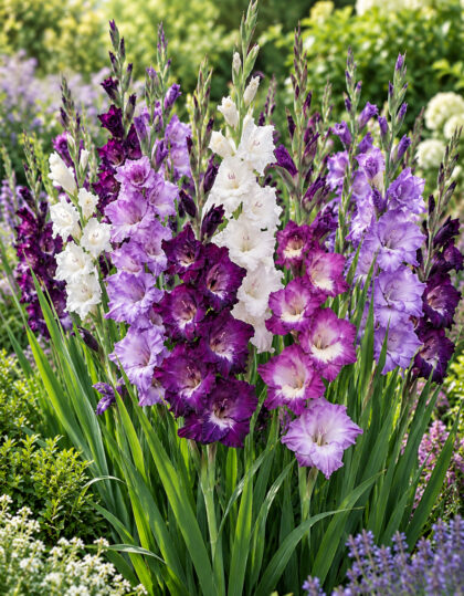 violetit gladioolit